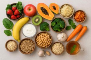 Alimentos para mejorar la digestión.