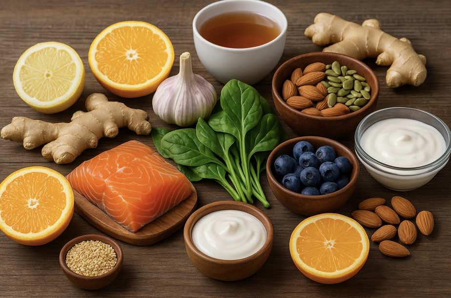 Alimentos para fortalecer el sistema inmune